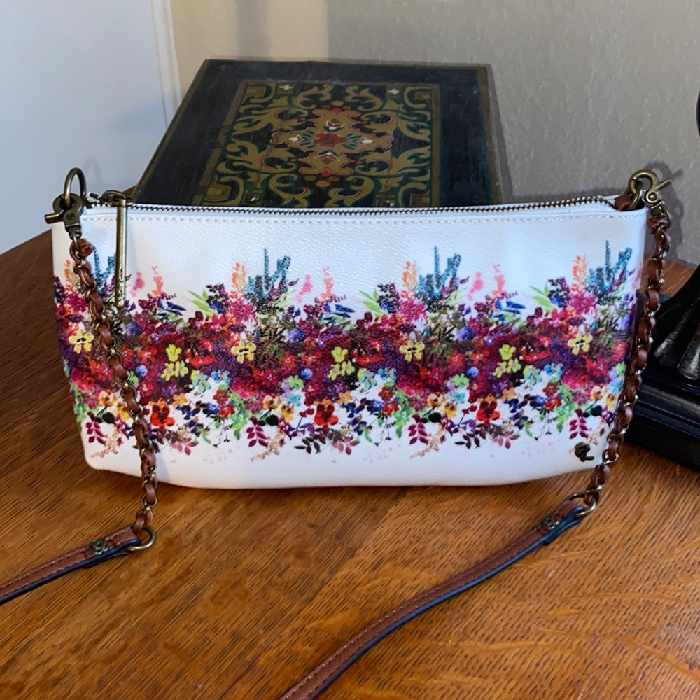Elliott Lucca floral crossbody